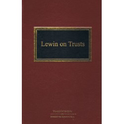 Lewin on Trusts 20th edition with 1st Supplement